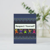 Carte postale Respectez-vous (Debout devant)