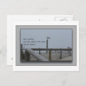 Carte Postale Respiration profonde (Devant / Derrière)