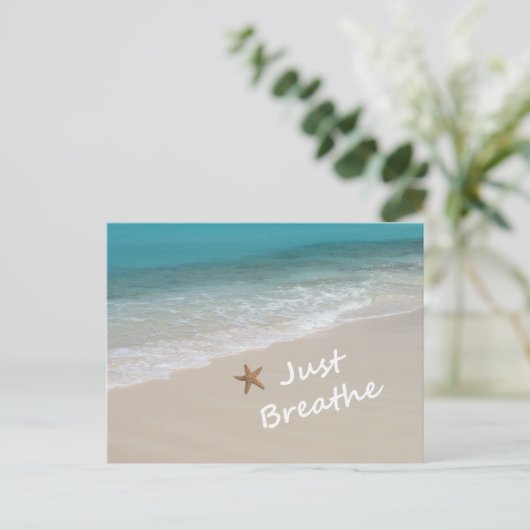 Carte Postale Respire (Debout devant)