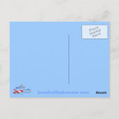 Carte Postale respirer l'usure de plongée (Dos)
