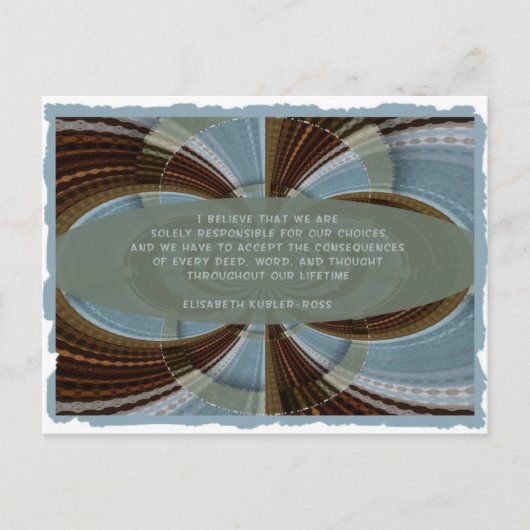 Carte Postale Responsabilité unique (Devant)