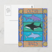 Carte Postale ressacs (Devant / Derrière)