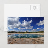 Carte Postale Ressort chaud (Devant / Derrière)