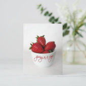 Carte Postale ressort dans une tasse (Debout devant)