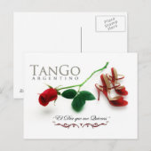 Carte Postale Ressort de tango (Devant / Derrière)