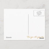 Carte Postale Ressort de tango (Dos)