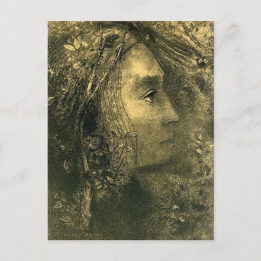 Carte Postale Ressort par Odilon Redon (Devant)