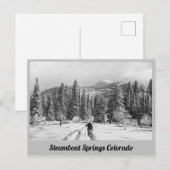 Carte Postale Ressorts à vapeur - Colorado (Devant / Derrière)