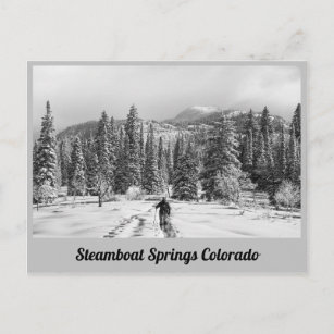 Carte Postale Ressorts à vapeur - Colorado