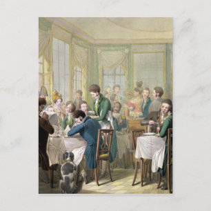 Carte Postale Restaurant au Palais Royal, 1831