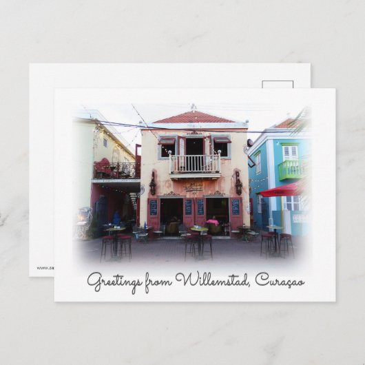 Carte Postale Restaurant bohémien (Devant / Derrière)