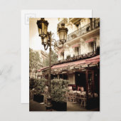 Carte Postale Restaurant de rue, Paris, France (Devant / Derrière)