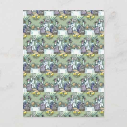 CARTE POSTALE RESTAURANT FINE TURQUIE, GRÂCE À L'HUMOUR OISEAU (Devant)