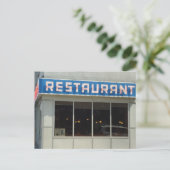 Carte Postale Restaurant, New York City, NY - Manhattan (Debout devant)