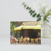 Carte Postale Restaurant Paris (Debout devant)