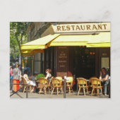 Carte Postale Restaurant Paris (Devant)