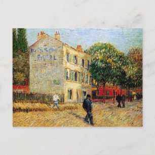Carte Postale Restaurant Rispal à Asnieres par Vincent van Gogh