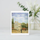 Carte Postale Restaurant Rispal à Asnières, Van Gogh (Debout devant)