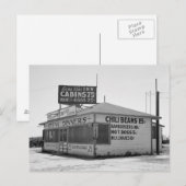 Carte Postale Restaurant Routier, 1939 (Devant / Derrière)