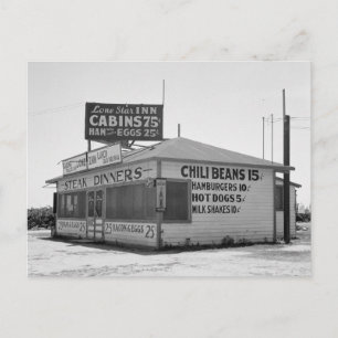 Carte Postale Restaurant Routier, 1939