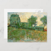 Carte Postale Restaurant Sirene, Asnières par Vincent van Gogh (Devant / Derrière)