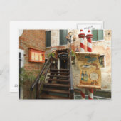 Carte Postale Restaurant vénitien (Devant / Derrière)