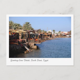 Carte Postale Restaurants Dahab, Sud Sinaï, Egypte