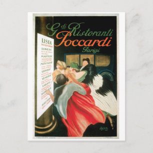 Carte Postale Restaurants Français Restauration Vintage Publicit