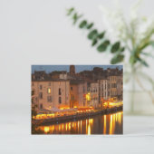 Carte Postale Restaurants le long de la rivière l'Hérault. L'Hér (Debout devant)