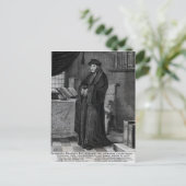 Carte Postale Restaurateur de la langue latine" (Debout devant)