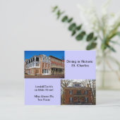 Carte Postale Restauration dans le quartier historique de St Cha (Debout devant)