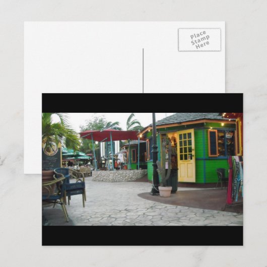 Carte Postale Restauration tropicale (Devant / Derrière)