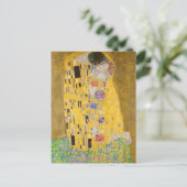 Carte Postale Restauré Gustav Klimt Le Kiss Art Nouveau (Debout devant)