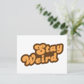 Carte Postale Reste bizarre (Debout devant)