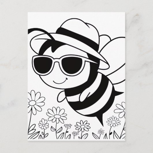 Carte Postale Reste Cool (Devant)