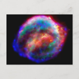 Carte Postale Reste de supernova de Kepler Photo spatiale NASA H