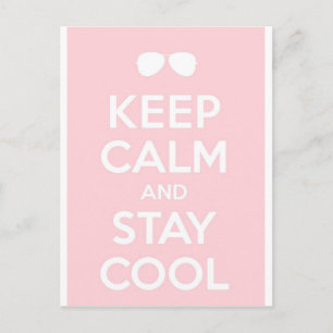 Carte Postale Rester Cool