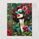 Carte Postale Rester en contact avec ce Joli (Devant)