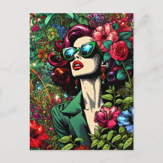 Carte Postale Rester en contact avec ce Joli (Devant)