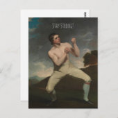 Carte Postale Rester solide et sans art (Devant / Derrière)