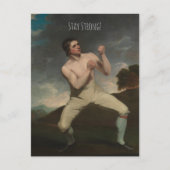 Carte Postale Rester solide et sans art (Devant)