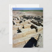 Carte Postale Restes de maisons (Devant / Derrière)