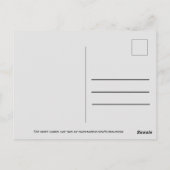 Carte Postale Restes d'un vieux Silo sur le lac Delaware (Dos)