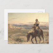 Carte Postale Restes D'Une Peinture De L'Armée Par Elizabeth Tho (Devant / Derrière)