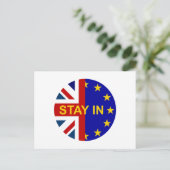 Carte Postale Restez à l'intérieur ! (Debout devant)