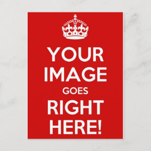 Carte Postale Restez calme