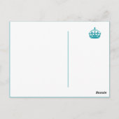 Carte Postale Restez calme et Chant Om (Dos)