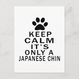 Carte Postale Restez Calme, Seul Chin Japonais
