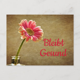 Carte Postale Restez en bonne santé -