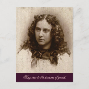 Carte Postale Restez fidèles aux rêves de la jeunesse